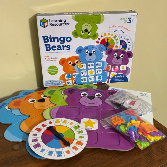 Learning Resources | Toys | Learning Resources Bingo Bears | Poshmark